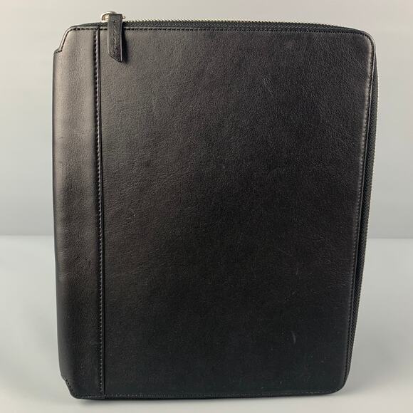 WANT LES ESSENTIELS DE LA VIE Black Leather iPad Case - Picture 2 of 5